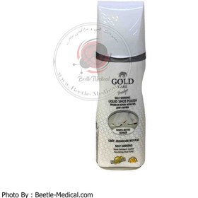 تصویر واکس سفید گلد مایع | واکس کفش کتانی سفیدگچی ترکیه gold care 