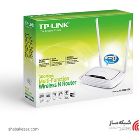 تصویر تی پی لینک بی‌سیم 300Mbps مدل TL-WR842ND TP-Link TL-WR842ND 300Mbps Multi-Function Wireless