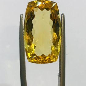 تصویر نگین سيترين طلايی 