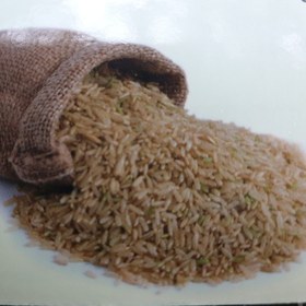 تصویر برنج هاشمی قهوه ای اکبرمهر5کیلویی 