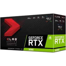 تصویر کارت گرافیک پی ان وای GeForce RTX 3090 24G XLR8 Gaming RGB PNY GeForce RTX3090 24G XLR8 Gaming RGB Graphics Card