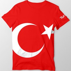 تصویر تیشرت پرچم ترکیه پسرانه و دخترانه 