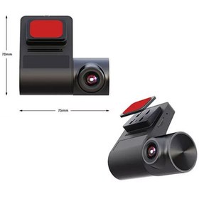 تصویر دوربین ثبت وقایع خودرو دو دوربین ADAS (قابلیت اتصال به مانیتور) 