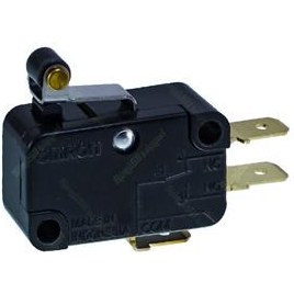 تصویر میکروسوئیچ غلطک کوتاه امرون 15 آمپر 3 پایه OMRON V-155-1C25 