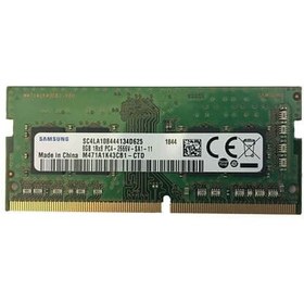 تصویر رم لپ تاپ سامسونگ ظرفیت 8 گیگابایت فرکانس 2666 مگاهرتز Samsung 8GB DDR4-2666S SoDimm Notebook RAM Memory Module CT8G4SFS8213