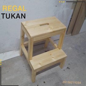 تصویر چهار پایه چوبی کد- 003 