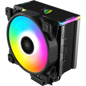 تصویر فن خنک کننده CPU پی سی کولر PCcooler GI-D56A HALO RGB PCcooler GI-D56A HALO RGB CPU System