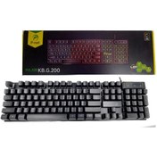 تصویر کیبورد بازی p-net 200 