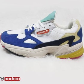 falcon white blue adidas