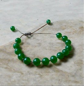 تصویر دستبند سنگ جید 