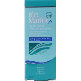 تصویر فلوئید رطوبت رسان مات کننده بایومارین 50 میلی گرم Bio marine Aqua Detox Ultra Matt Hydrating Fluid 50 ml