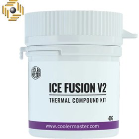 تصویر خمیر سیلیکون کولرمستر مدل ICE FUSION V2 ا COOLER MASTER ICE FUSION V2 Thermal Paste COOLER MASTER ICE FUSION V2 Thermal Paste