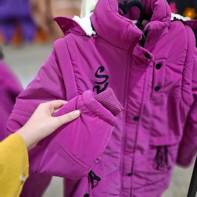 تصویر پالتو دخترانه/جنس سیلیکونی/داخل نیوسافت/پافر شو - ۴ 