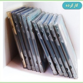 تصویر قاب سی دی،دی وی دی مربعی پهن-بسته 14 تایی (کارکرده) کدL5249 