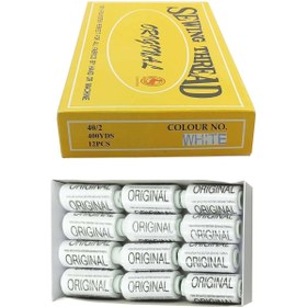 تصویر نخ خیاطی ORGENALI بسته 12 عددی 