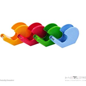 تصویر پایه چسب کوچک (رکابی) نوین کد200- یک بسته 12 تایی (فروش عمده) 