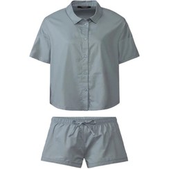 تصویر ست شومیز و شلوارک زنانه اسمارا کد B3110 