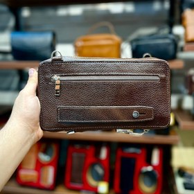 تصویر کیف دستی چرم طبیعی گاو - رنگ مشکی Bag leather