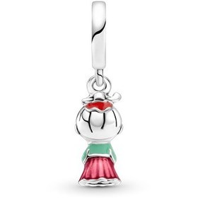 تصویر چارم آویز هانبوک کره‌ای پاندورا Pandora Korean Doll Hanbok Dangle Charm