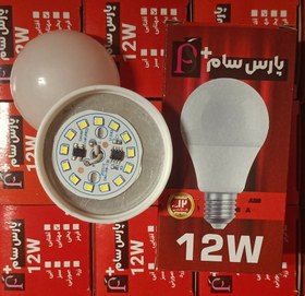 تصویر لامپ 12وات LED HTX MAX مدل PLUS-گارانتی یکسال - ۱ عددی / مهتابی 