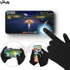 تصویر دستکش ضد عرق نانو مناسب برای بازی های موبایل و تبلت 