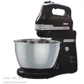 تصویر همزن اینوکس NX-205 HAND MIXER WITH BOWL NX-205