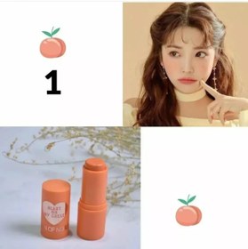 تصویر رژگونه استیکی 