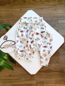 تصویر شلوار نوزادی H&M نخ پنبه ۱۷۸ - سایز ۶ تا ۹ ماه 