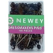 تصویر سوزن ته مروارید مشکی بسته 100 عدد سوزن با کیفیت اعلا 100 black pearl round bottom needles