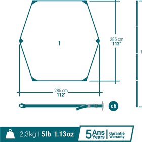 تصویر سایبان کچوا مدل Fresh 