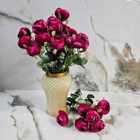 تصویر بوته گل پیونی مصنوعی 