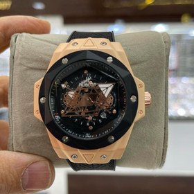 تصویر ساعت هابلوت کهکشانی فول کپی - مشکی Hublot galaxy full copy watch