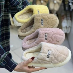 تصویر اسلیپر پولیشی جلو بسته Polished closed-front slippers 