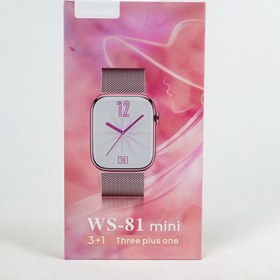 تصویر اسمارت واچ برند دبلیو اس مدل WS-81mini WS brand smart watch model WS-81mini