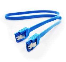 تصویر کابل هارد SATA III آبی رنگ SATA Blue Color III Hard Cable