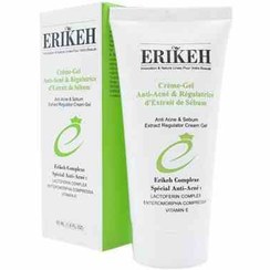 تصویر کرم ژل ضد آکنه و تنظیم کننده چربی پوست اریکه مناسب پوست های چرب و دارای آکنه 