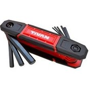 تصویر آچار آلن تیوان مدل RO -90 مجموعه هشت عددی 