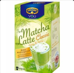 تصویر ماچا لاته کلاسیک کروگر 10 ساشه 25 گرمی Kruger Matcha Latte Classic 