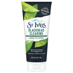 تصویر اسکراب Black Head Clearing چای سبز سینت ایوز حجم 170 – ST.IVES 