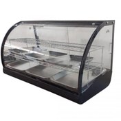 تصویر دستگاه گرم کن رومیزی سه سینی دو طبقه led دار 