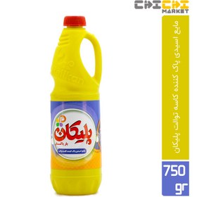 تصویر مایع اسیدی پاک کننده ( جرم گیر ) سطوح بهداشتی پلیکان 