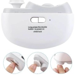تصویر ناخن گیر و سوهان برقی و شارژی دوکاره نیل MULTIFUNCTIONAL ELECTRIC NAILMACHINE وارداتی 