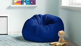 تصویر مبل شنی سرمه ای 