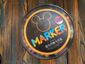 تصویر ماژیک اکریلیک ۱۰۸ رنگ دیزنی 