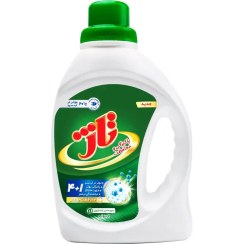 تصویر مایع لباسشویی " چند منظوره 4 + 1 " تاژ - ( سبز ) موثر در آب سرد ( 1 لیتری ) 