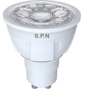 تصویر لامپ هالوژنی COB توان 5 وات SPN رنگی 220 ولت 
