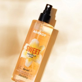 تصویر بادی میست وانیل شیرین و رز آگرادو | Agrado Body Mist Sweet Vanilla & Rose 240 ml 