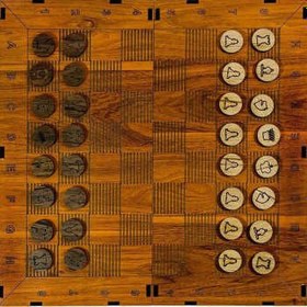 تصویر صفحه تخته نرد و شطرنج مدل 3in1 