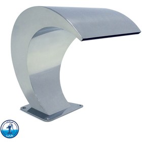 تصویر نازل کرتین 50 سانتی استیل 