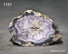 تصویر سنگ زینتی ژئود آمیتیست 